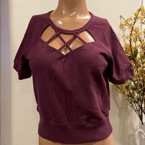 Z by zella short sleeve sweatshirt Sz small(3)